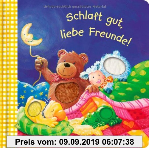 Gebr. - Schlaft gut, liebe Freunde!: Ab 18 Monate