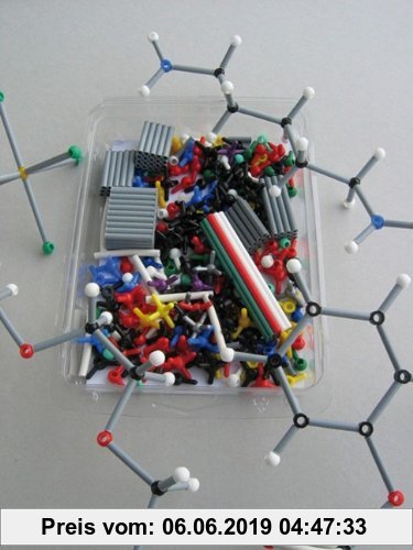 Gebr. - ORBIT Molekülbaukasten Chemie: Profi-Set mit 460 Teilen und farbigem Booklet