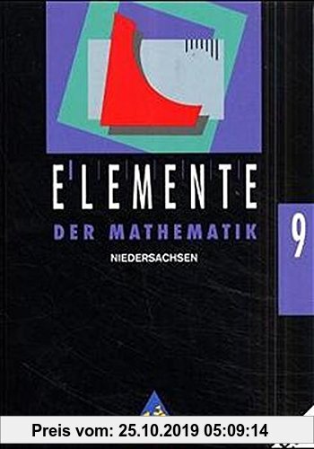 Gebr. - Elemente der Mathematik, Ausgabe Niedersachsen, 9. Schuljahr, EURO