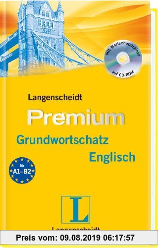 Gebr. - Langenscheidt Premium-Grundwortschatz Englisch - Buch mit CD-ROM: Englisch - Deutsch
