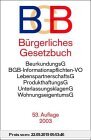 Gebr. - Bürgerliches Gesetzbuch ( BGB).