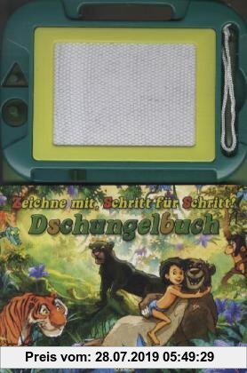 Gebr. - Zaubertafel Dschungelbuch: Zeichne mit, Schritt für Schritt