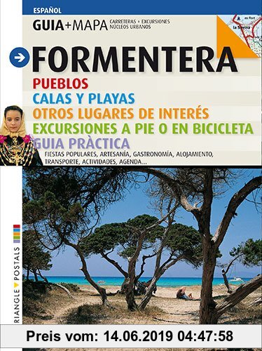Gebr. - Formentera : pueblos, calas y playas, otros lugares de interés, excursiones a pié o en bicicleta : guía práctica. (Guia & Mapa)