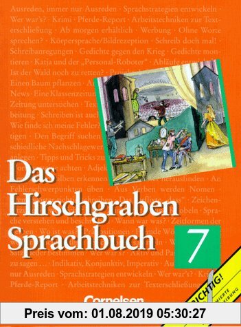 Gebr. - Das Hirschgraben Sprachbuch, Grundausgabe nach neuer Rechtschreibung, 7. Schuljahr