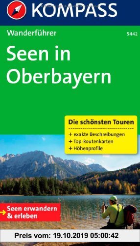 Gebr. - Seen in Oberbayern: Wanderführer mit Tourenkarten und Höhenprofilen