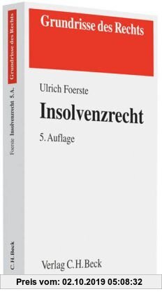 Gebr. - Insolvenzrecht: Rechtsstand: voraussichtlich August 2010