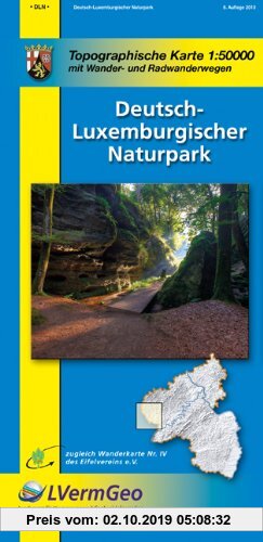 Gebr. - Naturparkkarten, Deutsch-Luxemburgischer Naturpark