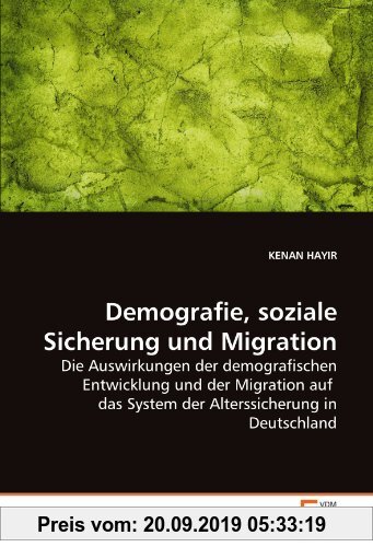 Gebr. - Demografie, soziale Sicherung und Migration: Die Auswirkungen der demografischen Entwicklung und der Migration auf das System der Alterssiche