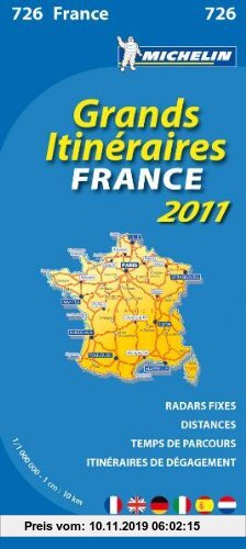 Gebr. - MICHELIN Nationalkarte Frankreich Fernrouten
