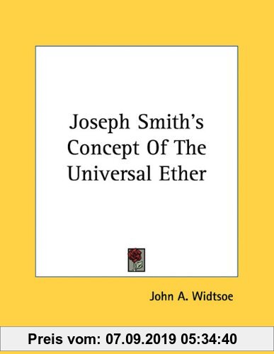 Gebr. - Joseph Smith's Concept of the Universal Ether
