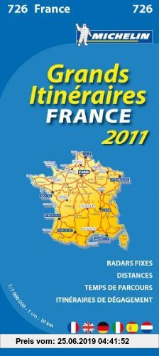 Gebr. - MICHELIN Nationalkarte Frankreich Fernrouten