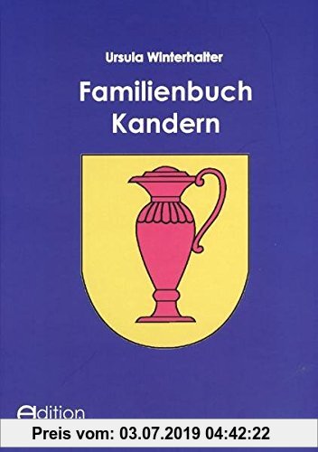 Gebr. - Familienbuch Kandern: 1591-1910