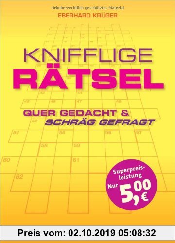 Gebr. - Knifflige Rätsel - quer gedacht & schräg gefragt