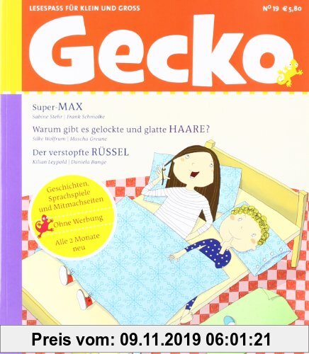 Gebr. - Gecko Kinderzeitschrift - Lesespaß für Klein und Groß: Gecko 19: BD 19