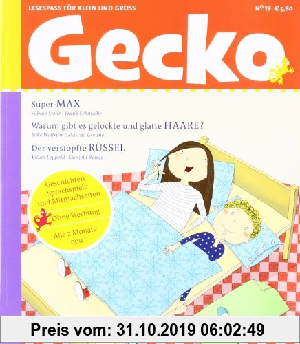 Gebr. - Gecko Kinderzeitschrift - Lesespaß für Klein und Groß: Gecko 19: BD 19