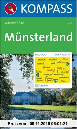 Gebr. - Münsterland: Wander- und Bikekarte. 1:50.000