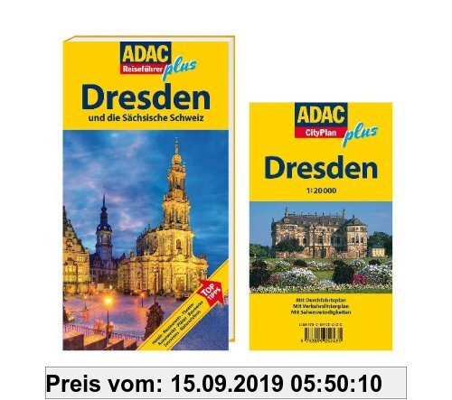 Gebr. - ADAC Reiseführer plus Dresden: Mit extra Karte zum Herausnehmen: und die Sächsische Schweiz