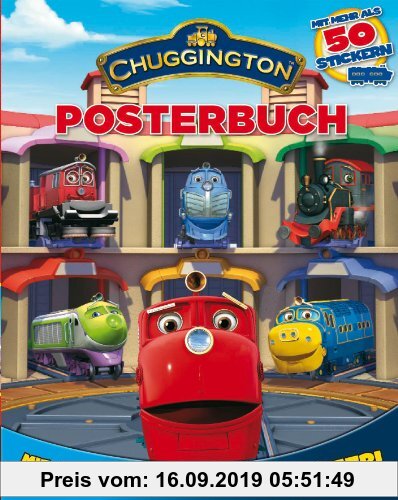 Gebr. - Chuggington: Posterbuch: Mit mehr als 50 Stickern und ausklappbaren Riesenposter!