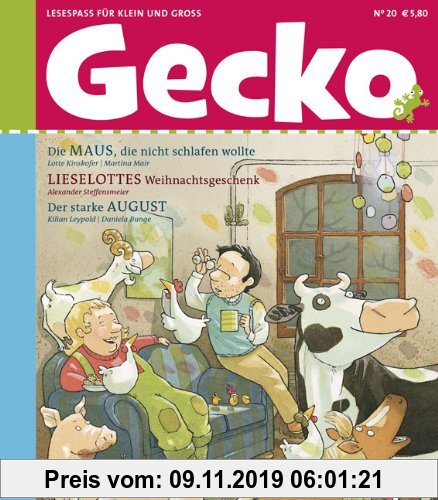 Gebr. - Gecko Kinderzeitschrift - Lesespaß für Klein und Groß: Gecko 20: BD 20