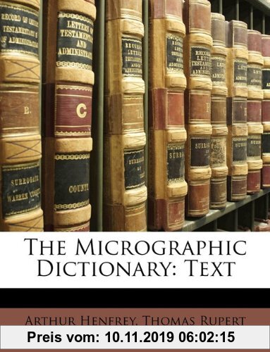 Gebr. - The Micrographic Dictionary: Text