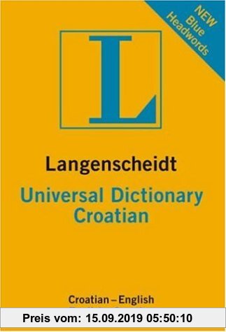 Gebr. - Langenscheidt Universal Croatian Dictionary. Croatian-English / English-Croatian