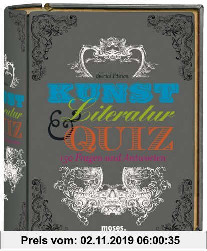 Pocket Quiz Kunst & Literatur Sonderedition: 50 Karten in einer Buch-Geschenkdose aus Metall (Pocket Quiz / Ab 12 Jahre /Erwachsene)
