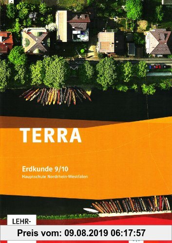 Gebr. - TERRA Erdkunde für Nordrhein-Westfalen - Ausgabe für Hauptschulen. Lehrerband mit Kopiervorlagen und CD-ROM 9./10. Schuljahr
