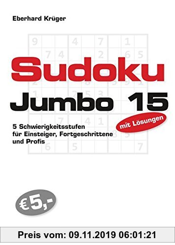 Gebr. - Sudokujumbo 15: 5 Schwierigkeitsstufen - für Einsteiger, Fortgeschrittene und Profis
