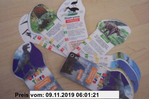 Gebr. - KOSMOS - Quizfächer - Urzeit-Tiere