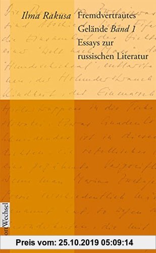 Gebr. - Fremdvertrautes Gelände: Band 1: Essays zur russischen Literatur (WortWechsel)