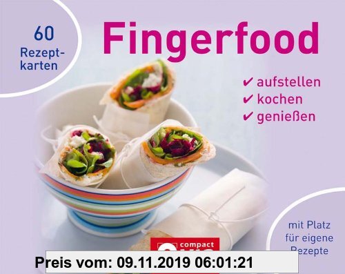 Gebr. - Fingerfood: Ringbuch mit Kochkarten