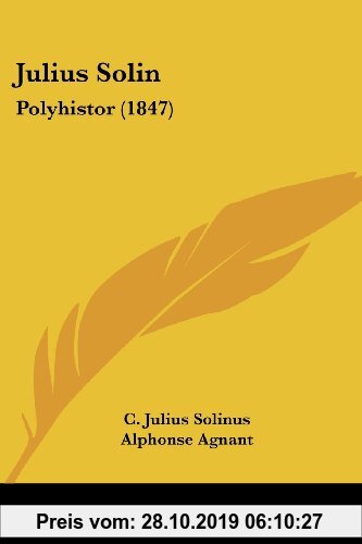 Gebr. - Julius Solin: Polyhistor (1847)