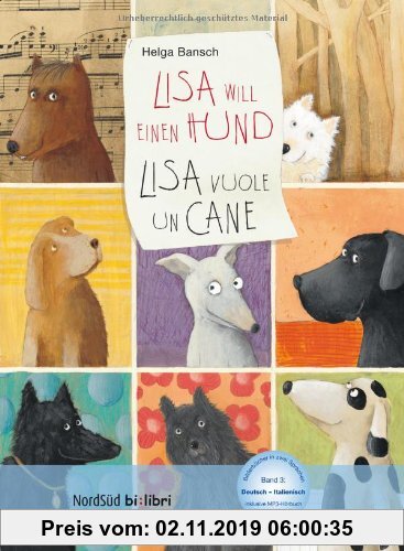 Gebr. - Lisa will einen Hund: Kinderbuch Deutsch-Italienisch mit MP3-Hörbuch zum Herunterladen