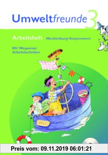 Gebr. - Umweltfreunde - Mecklenburg-Vorpommern: 3. Schuljahr - Arbeitsheft mit Wegweiser Arbeitstechniken und CD-ROM