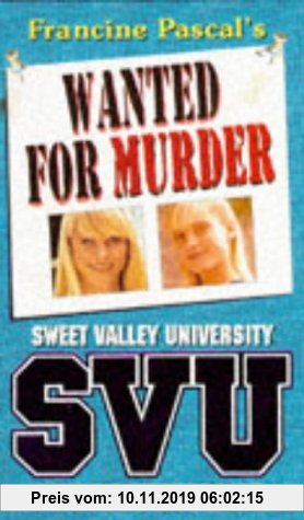 Gebr. - Wanted for Murder (Sweet Valley University Super Thriller)
