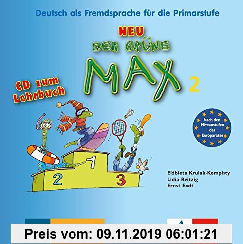 Gebr. - Der Grüne Max Neu 2: Deutsch als Fremdsprache für die Primarstufe. Audio-CD (Der grüne Max Neu / Deutsch als Fremdsprache für die Primarstufe)