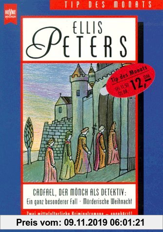 Gebr. - Cadfael, der Mönch als Detektiv. Ein ganz besonderer Fall / Mörderische Weihnacht. Zwei mittelalterliche Kriminalromane.