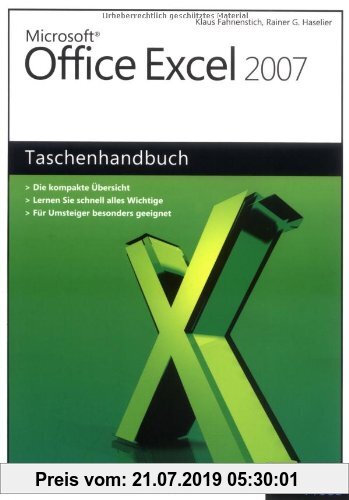 Gebr. - Microsoft Office Excel 2007 - Das Taschenhandbuch: Die kompakte übersicht; Lernen Sie schnell alles Wichtige; Für Umsteiger besonders geeignet