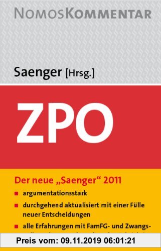 Gebr. - Zivilprozessordnung: FamFG - Europäisches Verfahrensrecht