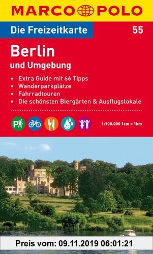 Gebr. - MARCO POLO Freizeitkarte Berlin und Umgebung 1:100.000