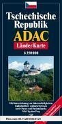 Gebr. - ADAC Karte, Tschechische Republik (1:350.000)