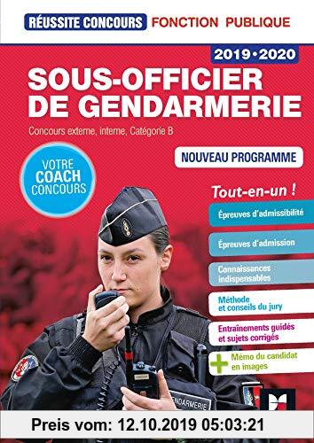 Gebr. - Sous-officier de gendarmerie : Concours externe, interne, Catégorie B