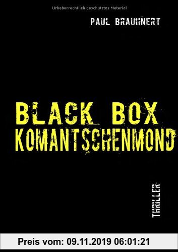 Gebr. - Black Box Komantschenmond