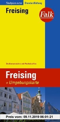 Gebr. - Falk Stadtplan Extra Standardfaltung Freising