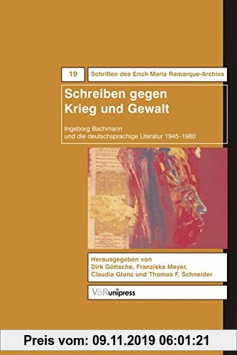 Gebr. - Schreiben gegen Krieg und Gewalt (Krieg und Literatur /War and Literature)