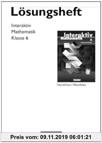 Gebr. - Mathematik interaktiv - Nordrhein-Westfalen / 6. Schuljahr - Lösungen zum Schülerbuch