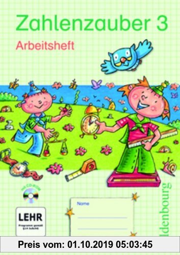 Gebr. - Zahlenzauber - Ausgabe E - Bayern (Bisherige Ausgabe): 3. Jahrgangsstufe - Arbeitsheft mit CD-ROM und eingelegten Lösungen
