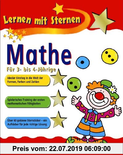 Gebr. - Lernen mit Sternen : Mathe für 3- bis 4-Jährige