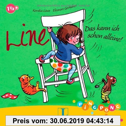Gebr. - Line - Das kann ich schon alleine! - Pappbilderbuch: PiNGPONG