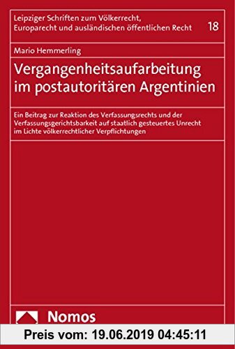 Gebr. - Vergangenheitsaufarbeitung im postautoritären Argentinien